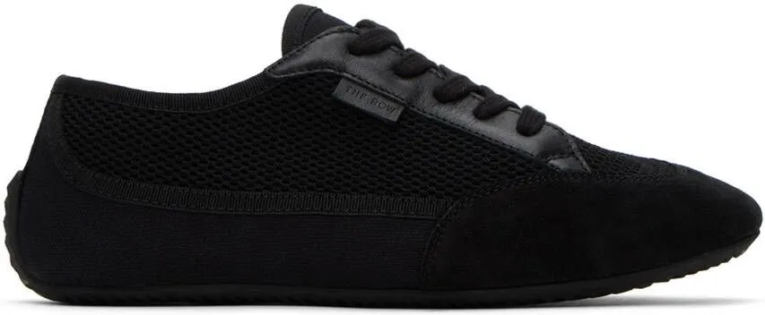 The Row Black Bonnie Sneakers