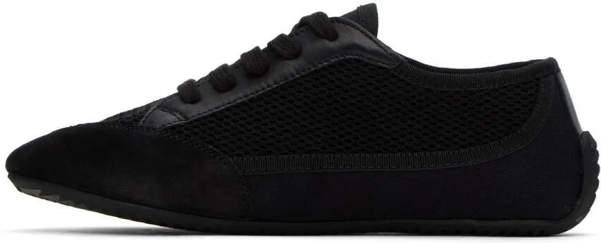 The Row Black Bonnie Sneakers