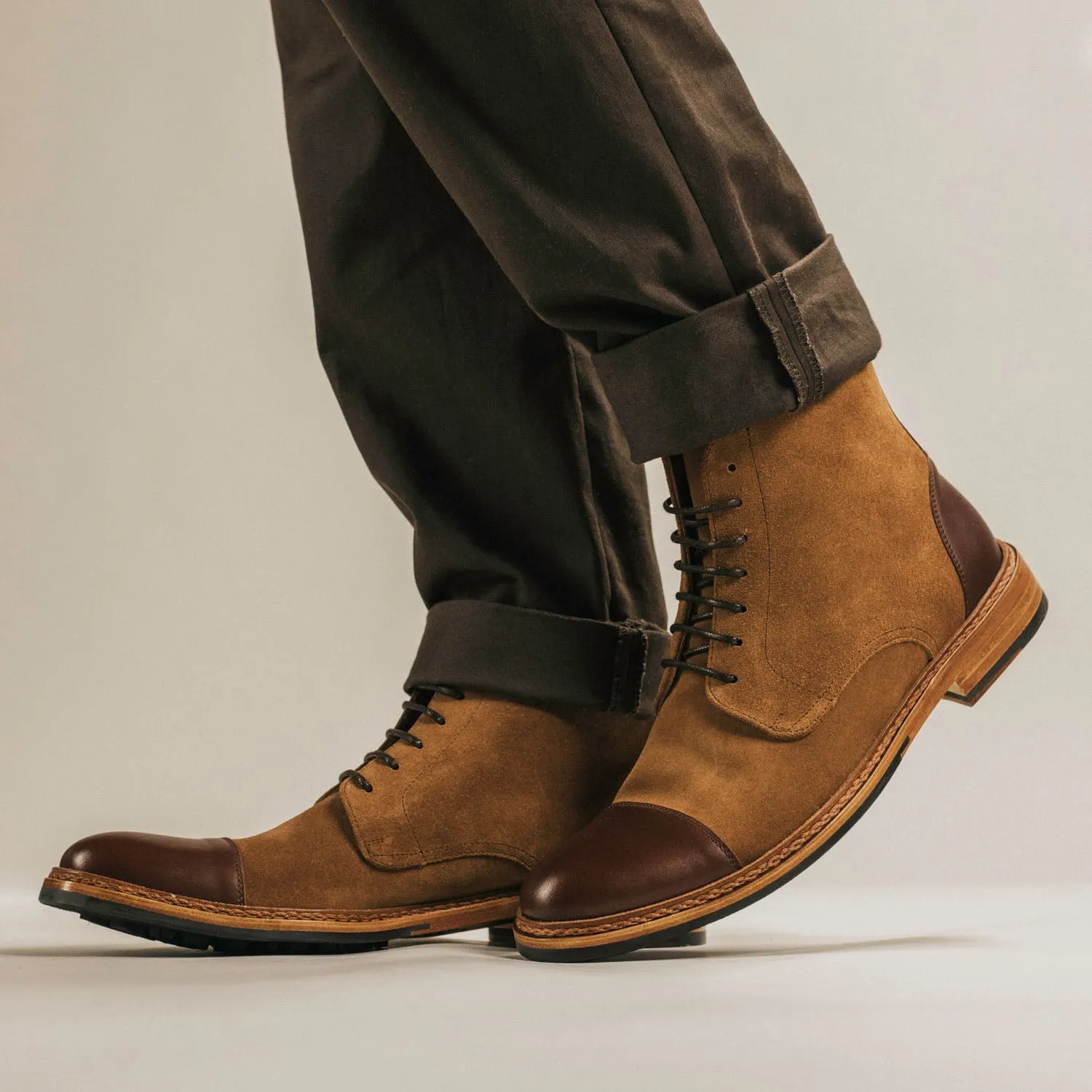 The Troy Boot in Cognac