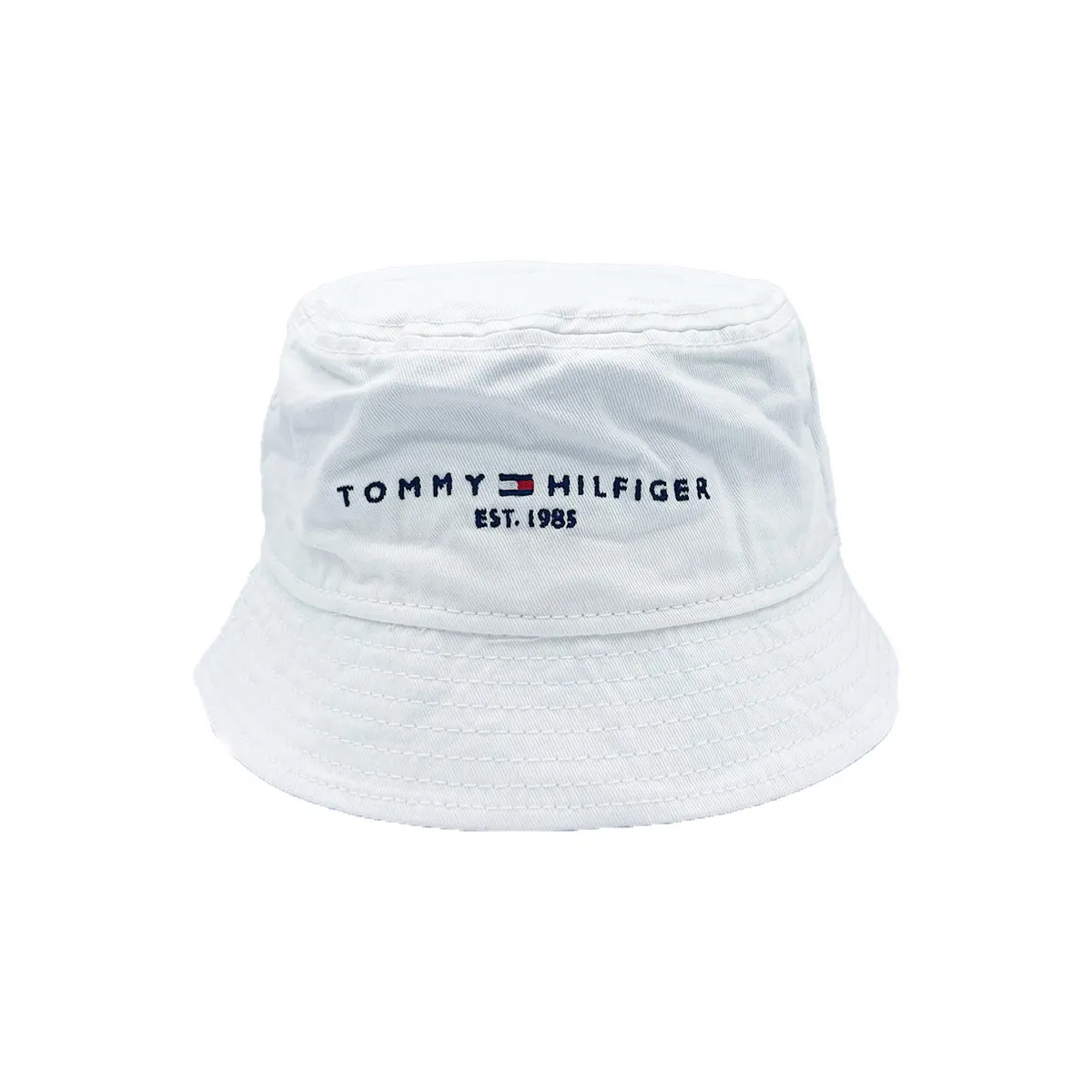 Tommy Hilfiger Established Bucket Hat - Classic White