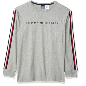 Tommy Hilfiger Tommy Jeans M NASH LS T-Shirt GREY HEATHER B1