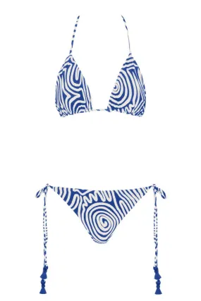 Top De Bikini Bimori Blue Isola & Bottom De Bikini Tina Blue Isola