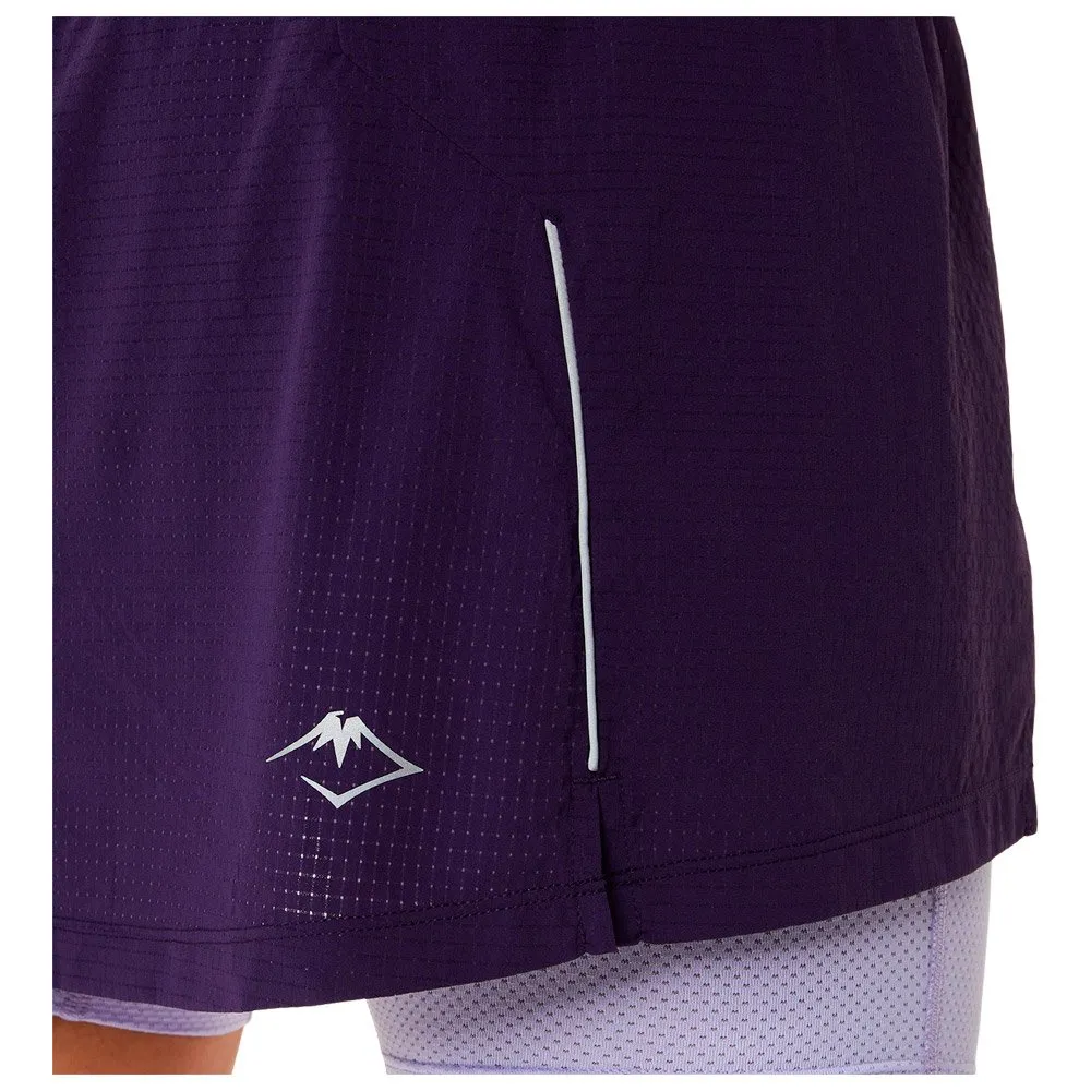 Trail shorts Asics ---Fujitrail Skort Night Shade Vapor