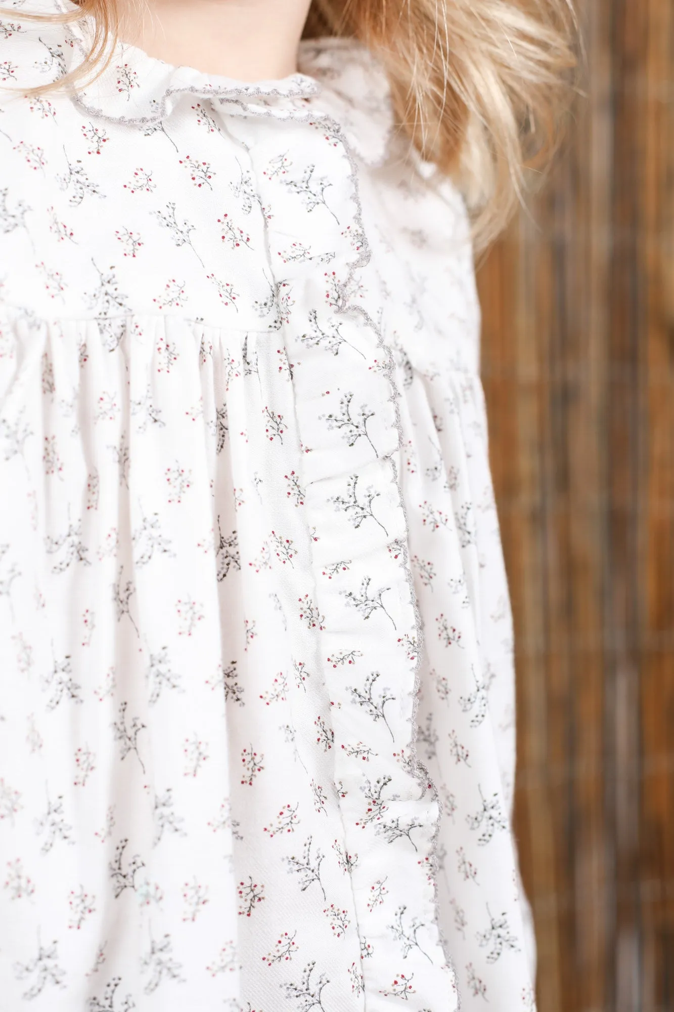 Tunic      Floral ecru     