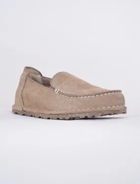 Utti Suede Slipper, Gray Taupe