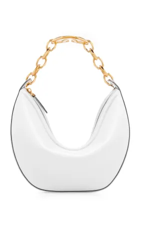 Valentino Garavani VLogo Chain Leather Hobo Bag