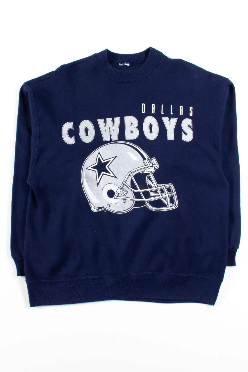 Vintage Dallas Cowboys Helmet Sweatshirt