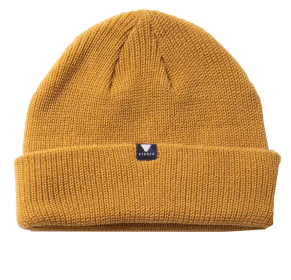 Vissla Trimline Beanie - Gold Coral