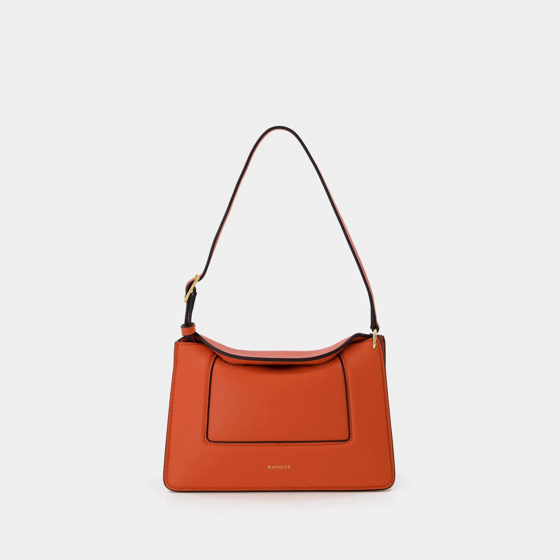 Wandler  Penelope Micro Bag in Orange Leather