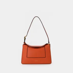 Wandler  Penelope Micro Bag in Orange Leather