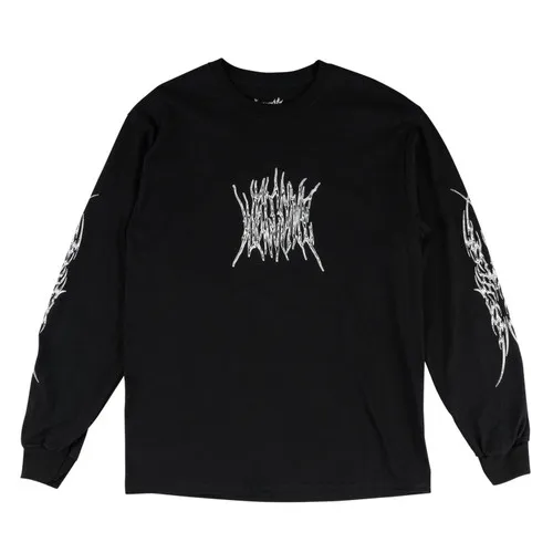 Welcome Skateboard Longsleeve Chasm Black