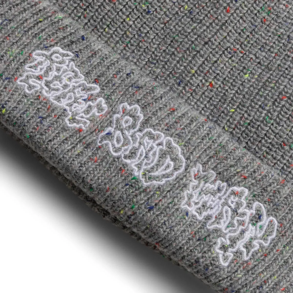 WILD RECORD KNIT BEANIE GRAY | Bodega