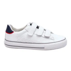 Women's Velcro Sneakers Big Star LL274A207 White