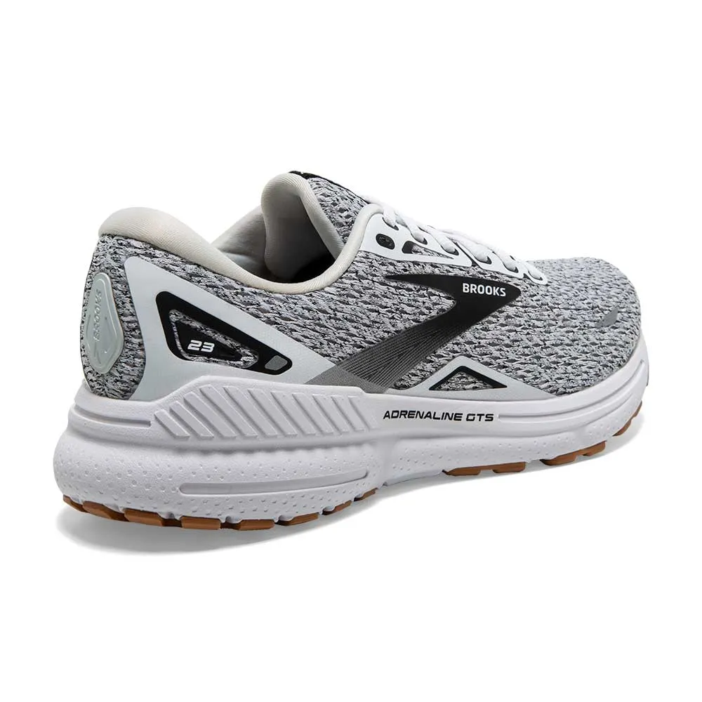 Women's Adrenaline GTS 23 Running Shoe - White/Black - Regular (B)