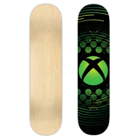 Xbox Green Sphere Skateboard Deck