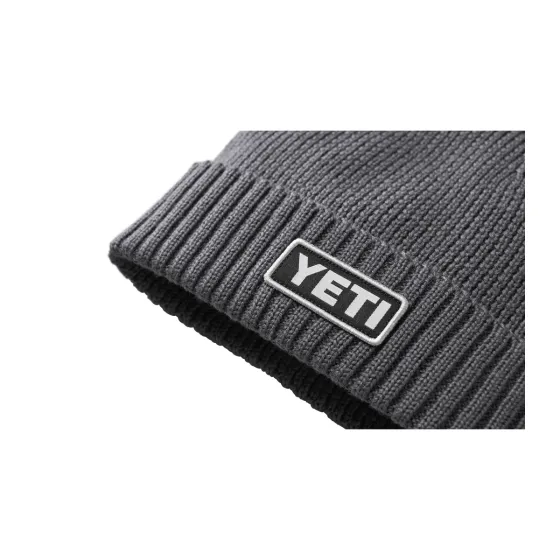 Yeti Logo Beanie Hat - Grey